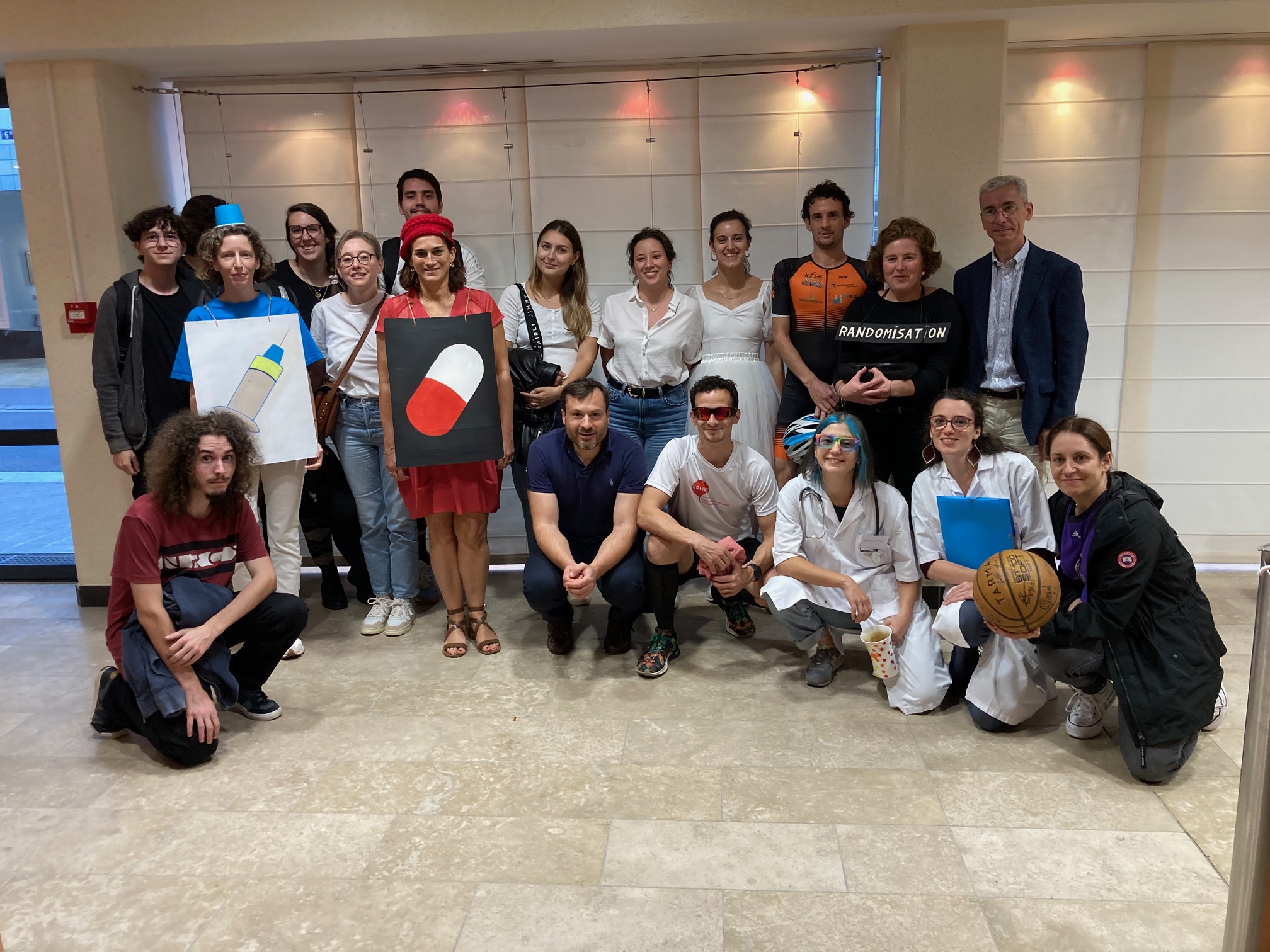 les 19 participants